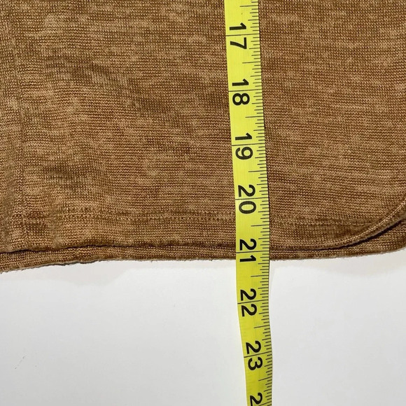 Banana Republic Factory Mustard Yellow Mock Neck Knit Sweater XXsmall Women’s - Picture 8 of 10